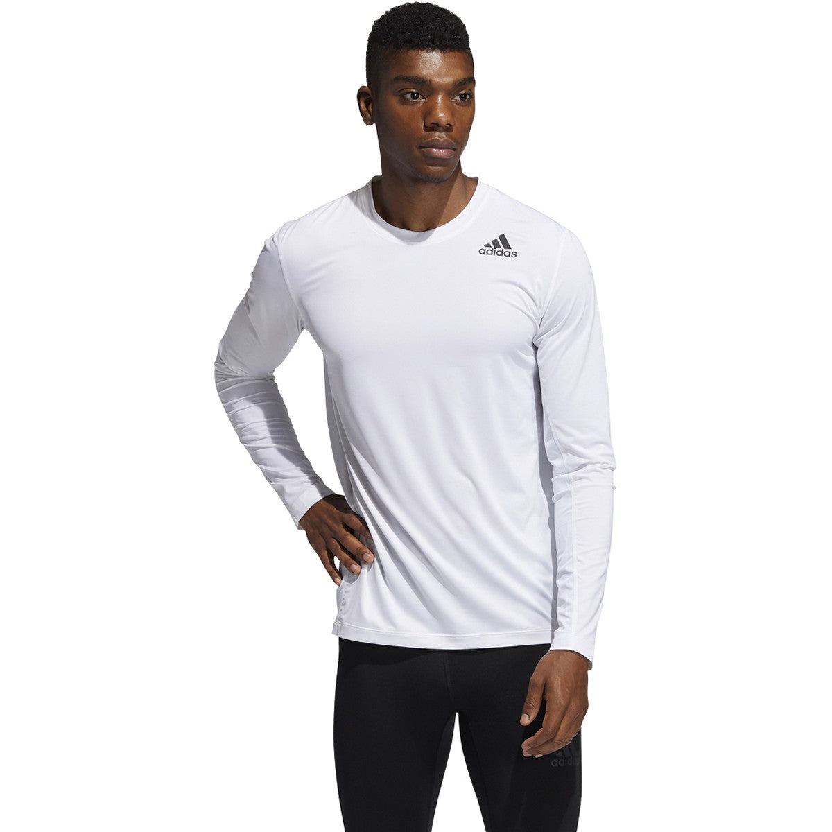 adidas Techfit Fitted Long Sleeve Top - Mens Training