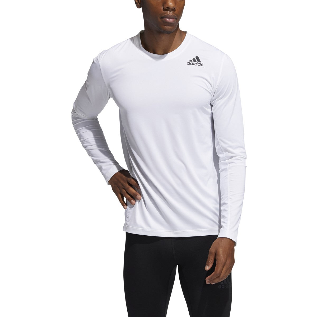 adidas Techfit Fitted Long Sleeve Top - Mens Training