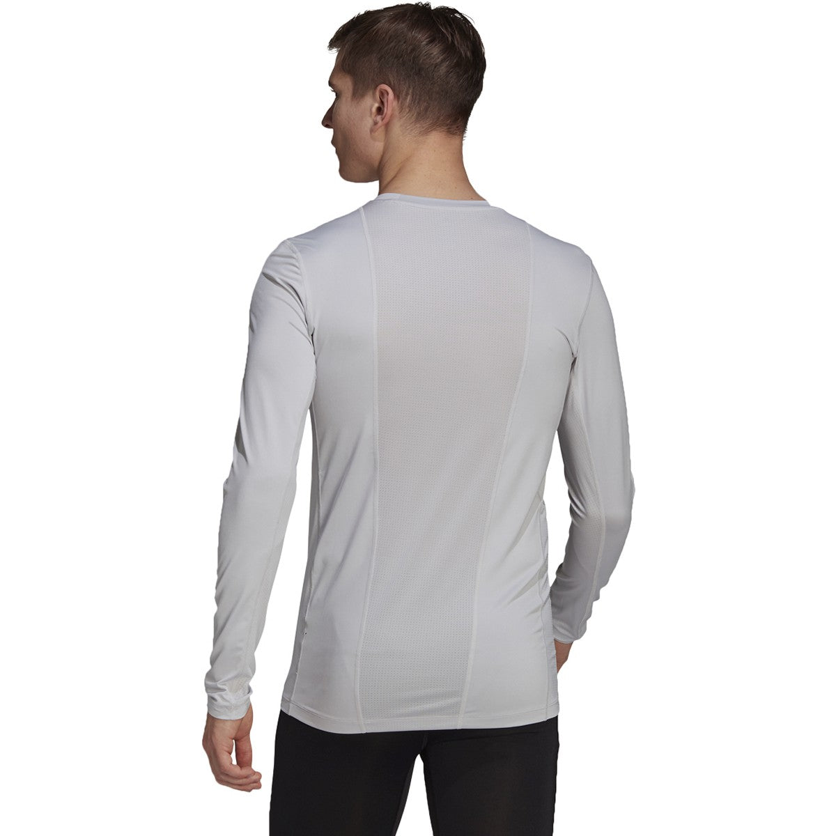 adidas Techfit Long Sleeve Mens Soccer Compression Shirt