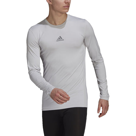 adidas Techfit Long Sleeve Mens Soccer Compression Shirt