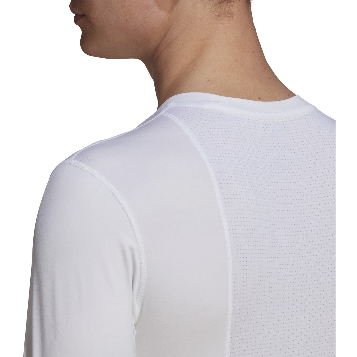 adidas Techfit Long Sleeve Mens Soccer Compression Shirt