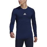 adidas Techfit Long Sleeve Mens Soccer Compression Shirt