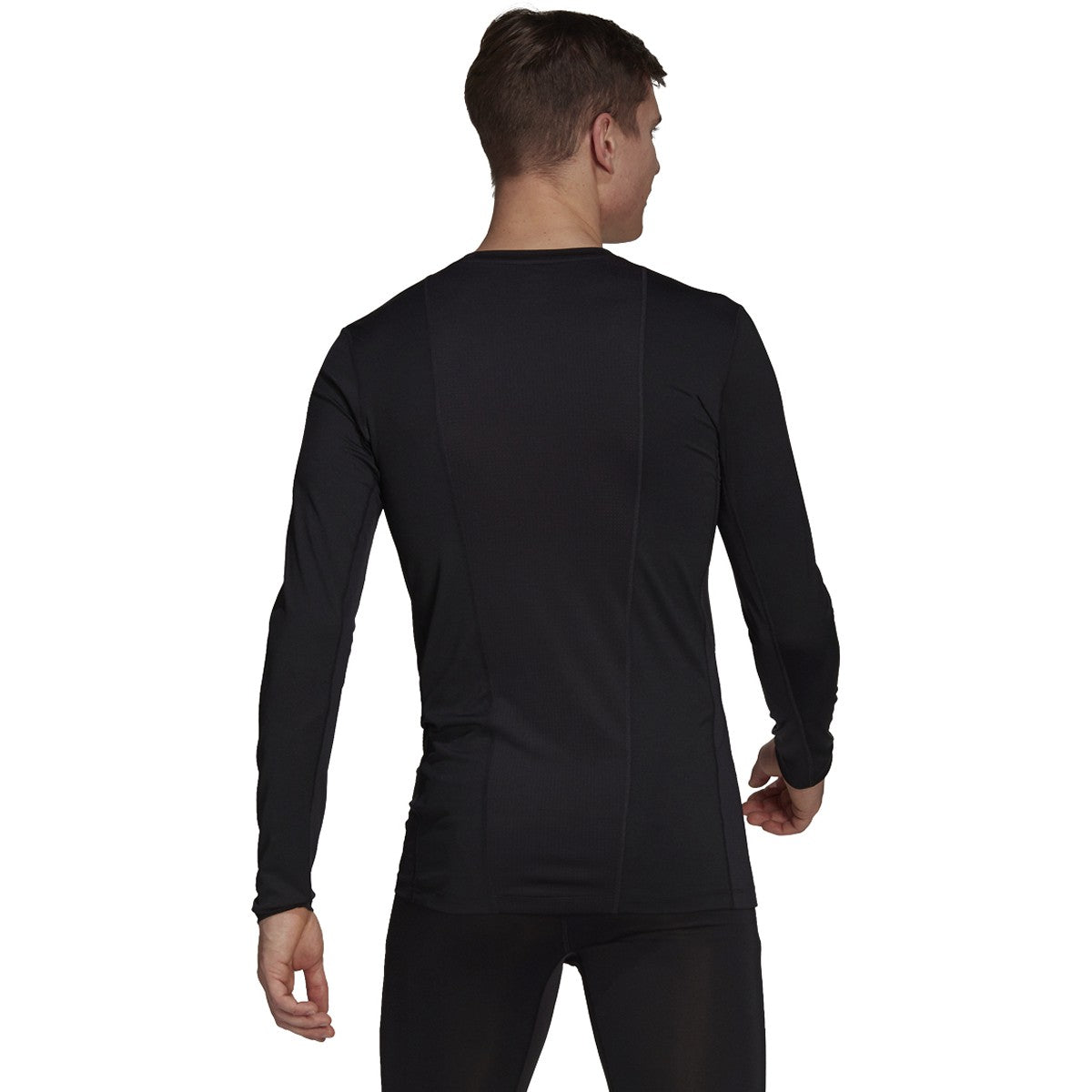 adidas Techfit Long Sleeve Mens Soccer Compression Shirt