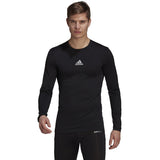 adidas Techfit Long Sleeve Mens Soccer Compression Shirt