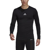 adidas Techfit Long Sleeve Mens Soccer Compression Shirt