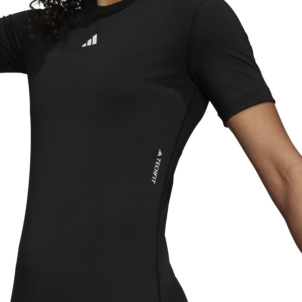 adidas Techfit Womens Short Sleeve Training T-Shirt