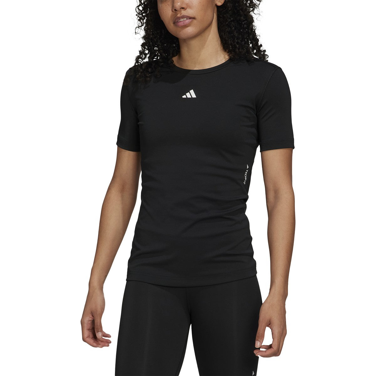 adidas Techfit Womens Short Sleeve Training T-Shirt