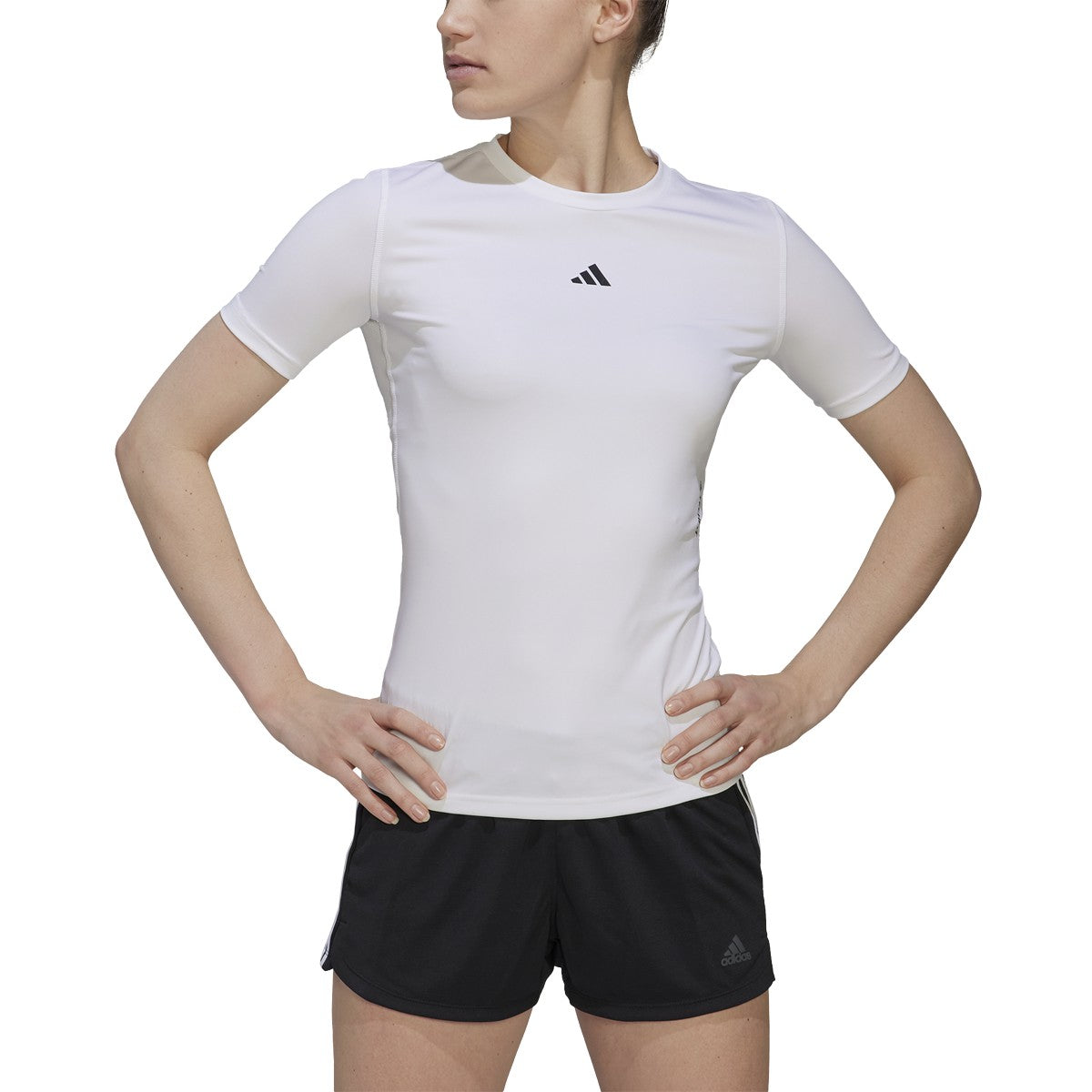 adidas Techfit Womens Short Sleeve Training T-Shirt