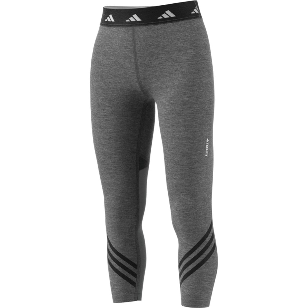 adidas Techfit Womens 7/8 Training Tights with 3 Stripes