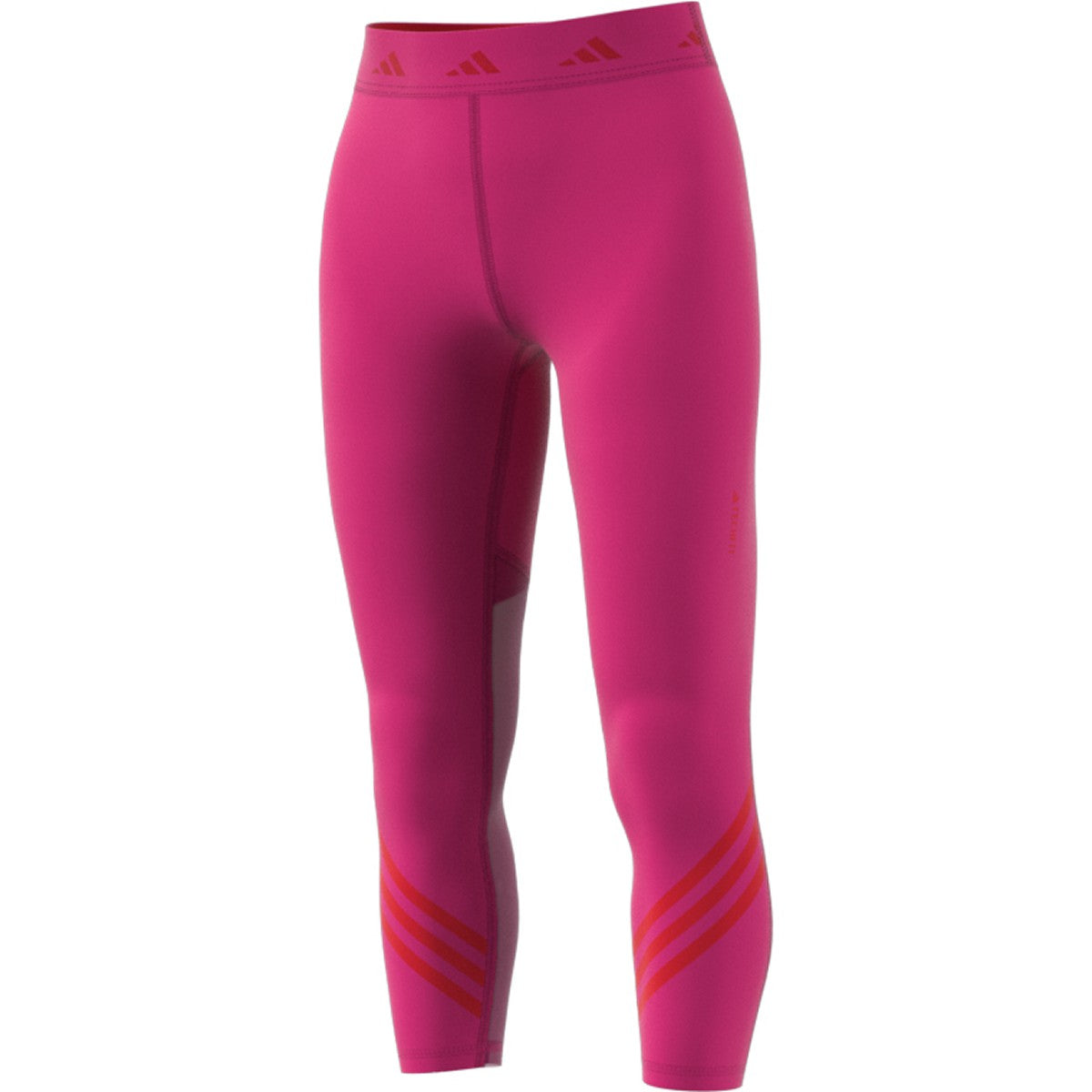 adidas Techfit Womens 7/8 Training Tights with 3 Stripes