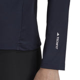 adidas Techfit Womens Long Sleeve Quarter Zip Training Top