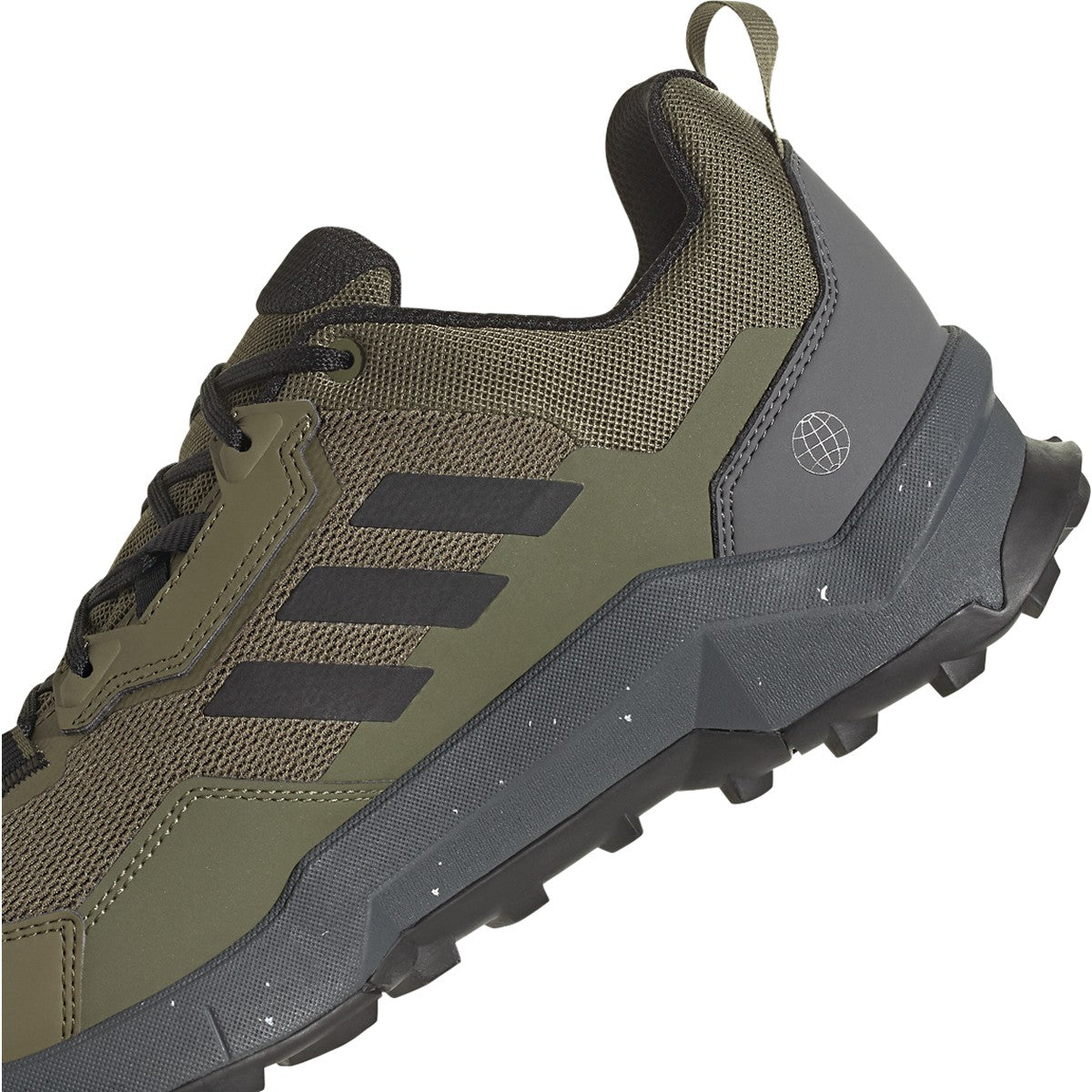 adidas Terrex AX4 Mens Wide Hiking Shoes in Olive