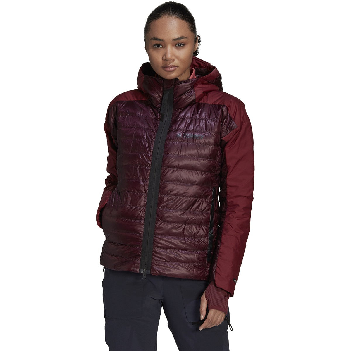 adidas Terrex Myshelter Down Womens Hooded Jacket