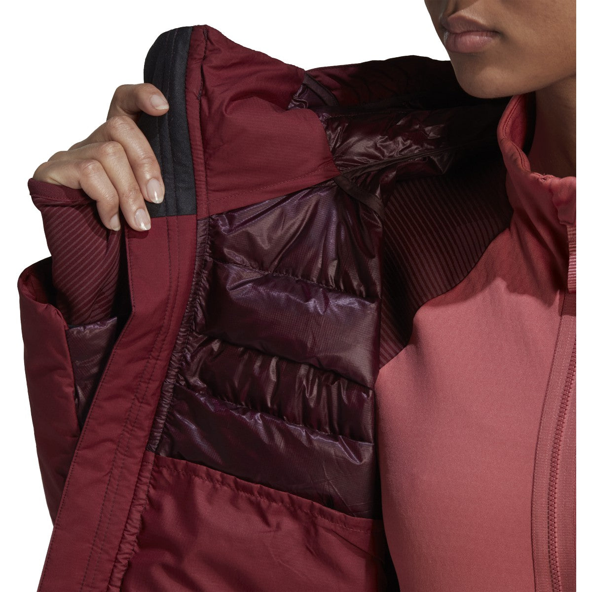 adidas Terrex Myshelter Down Womens Hooded Jacket