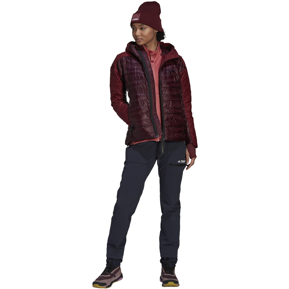 adidas Terrex Myshelter Down Womens Hooded Jacket