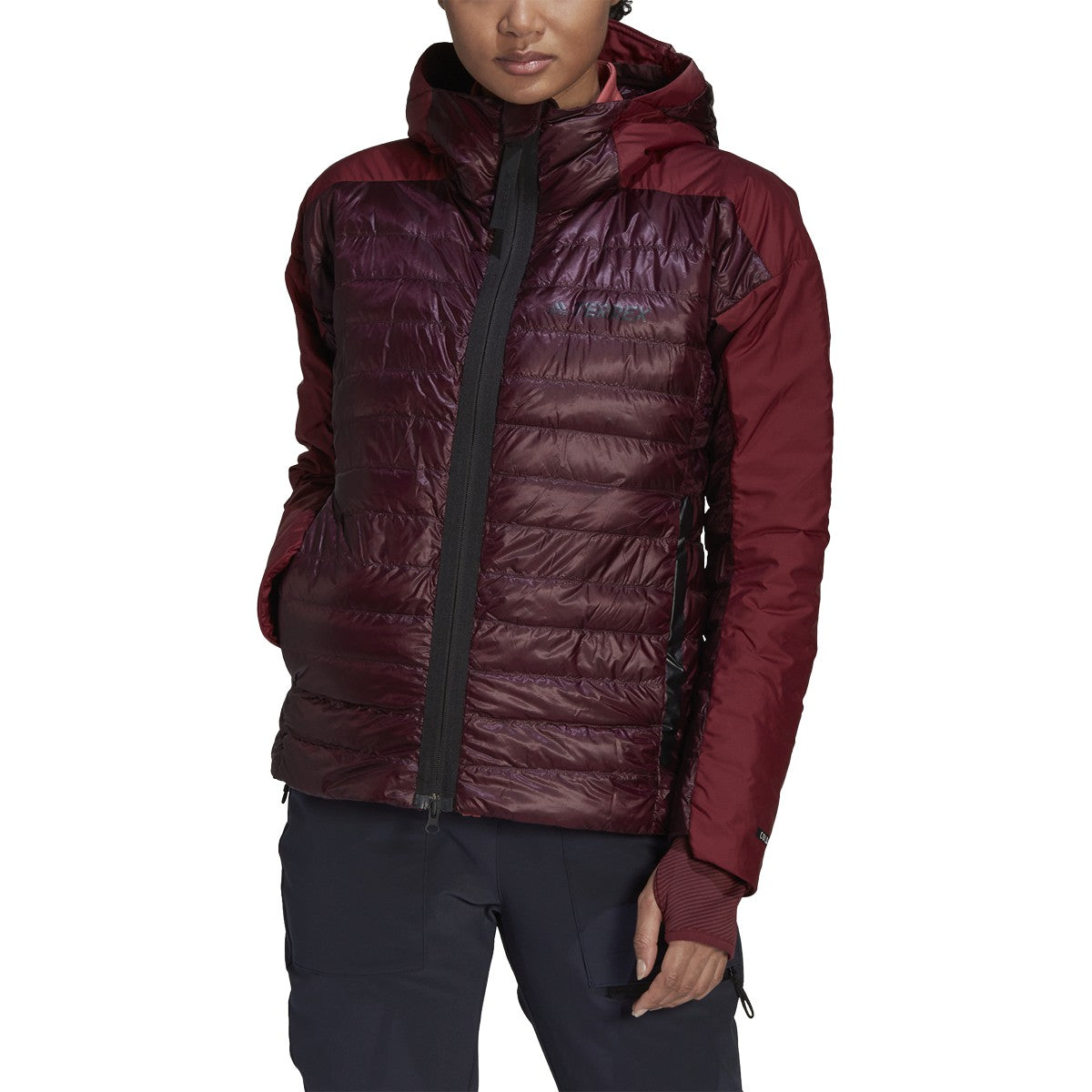 adidas Terrex Myshelter Down Womens Hooded Jacket