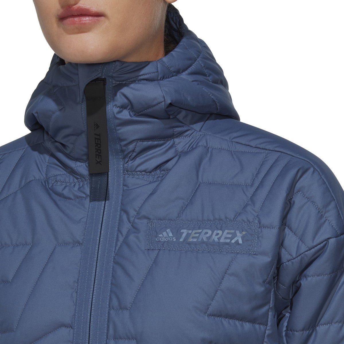 adidas Terrex MyShelter Womens Hooded Hiking Jacket with Primaloft