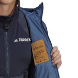 adidas Terrex MyShelter Womens Hooded Hiking Jacket with Primaloft