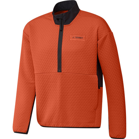 adidas Terrex Utilitas Mens Half Zip Hiking Fleece