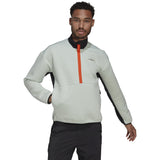 adidas Terrex Utilitas Mens Half Zip Hiking Fleece