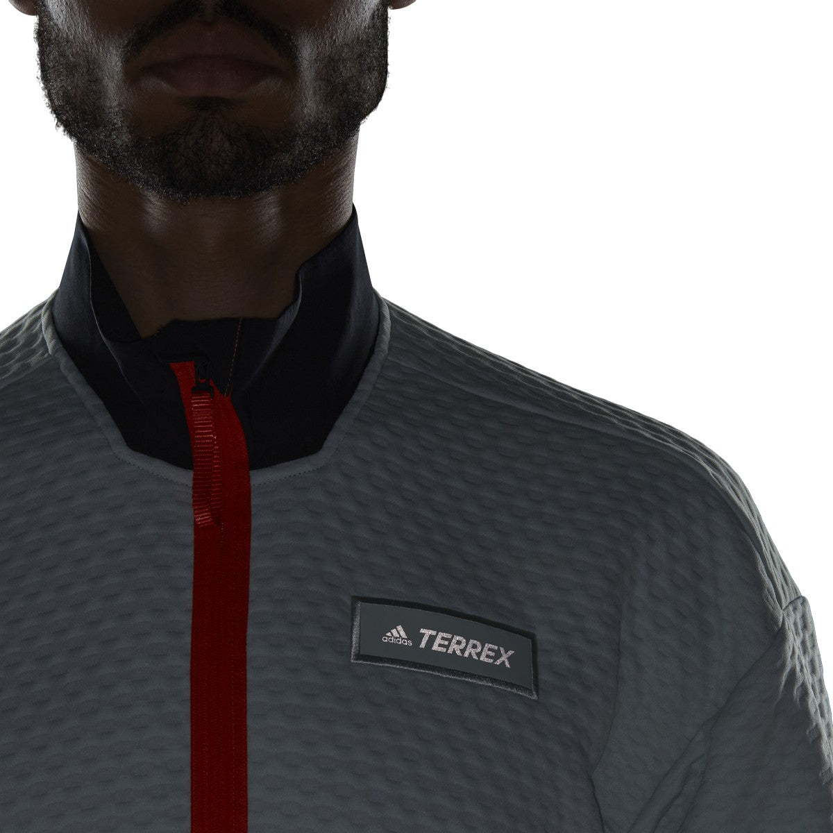 adidas Terrex Utilitas Mens Half Zip Hiking Fleece