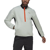 adidas Terrex Utilitas Mens Half Zip Hiking Fleece
