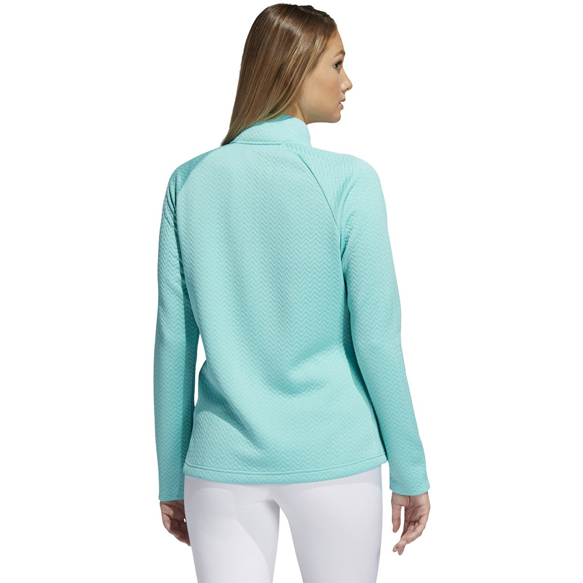 adidas Textured Full Zip Layered Jacket - Womens Golf