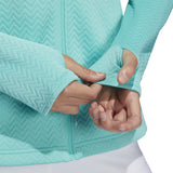 adidas Textured Full Zip Layered Jacket - Womens Golf