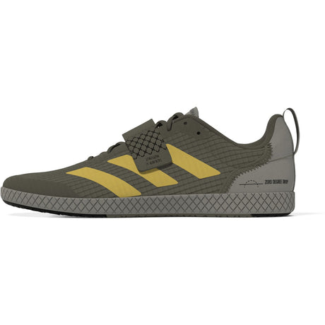 adidas The Total Strength Training Mens Weightlifting Shoes in Olive Green
