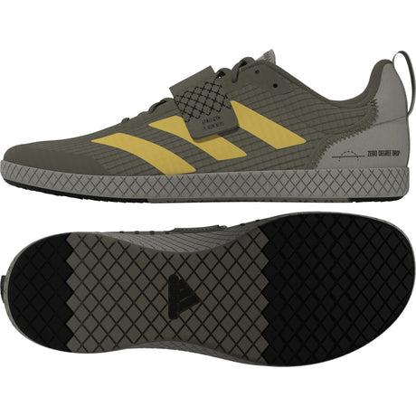 adidas The Total Strength Training Mens Weightlifting Shoes in Olive Green