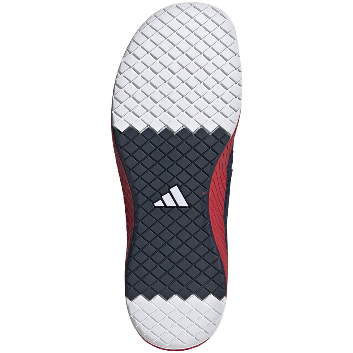 adidas The Total Strength Training Mens Weightlifting Shoes in Navy and Red
