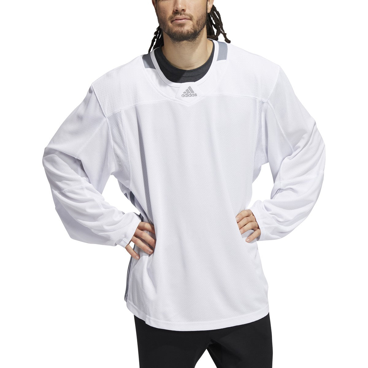 adidas Three Stripe Adult Jersey - Mens Hockey