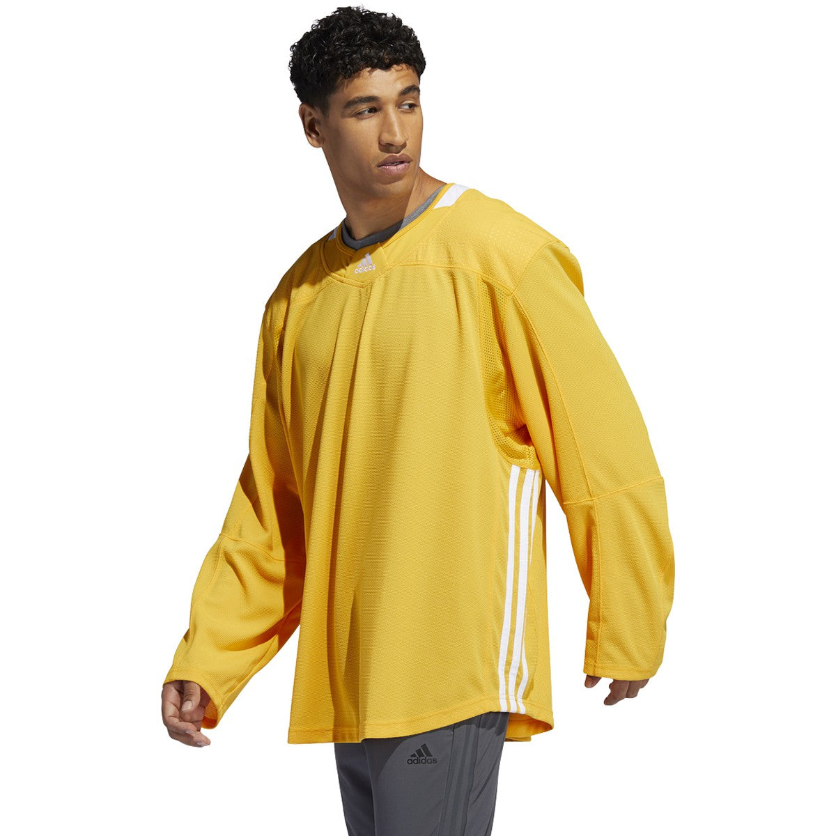 adidas Three Stripe Adult Jersey - Mens Hockey