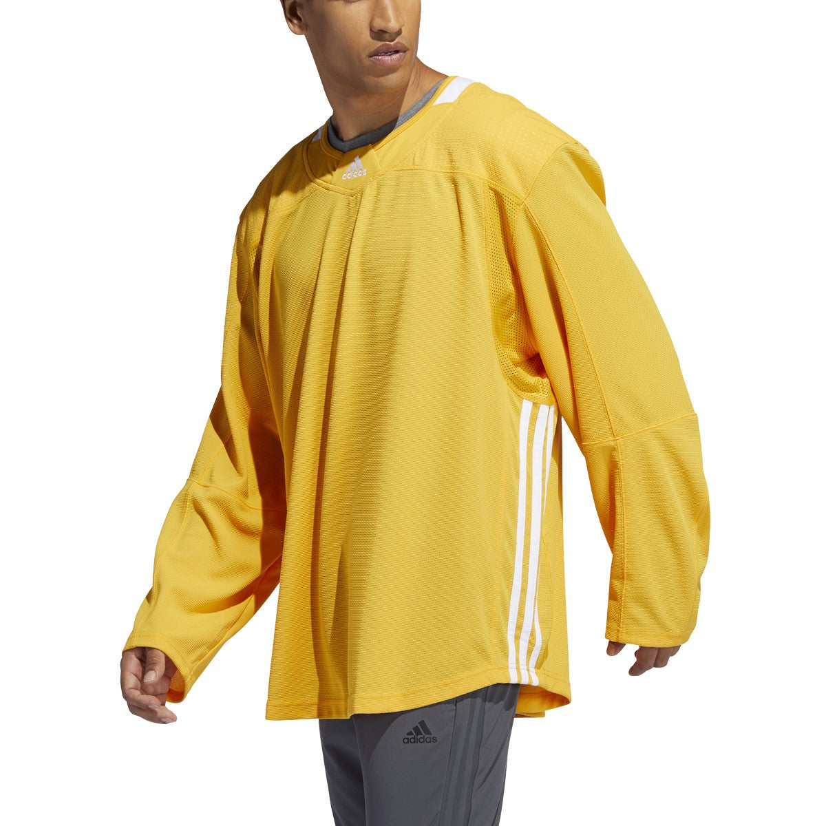 adidas Three Stripe Adult Jersey - Mens Hockey