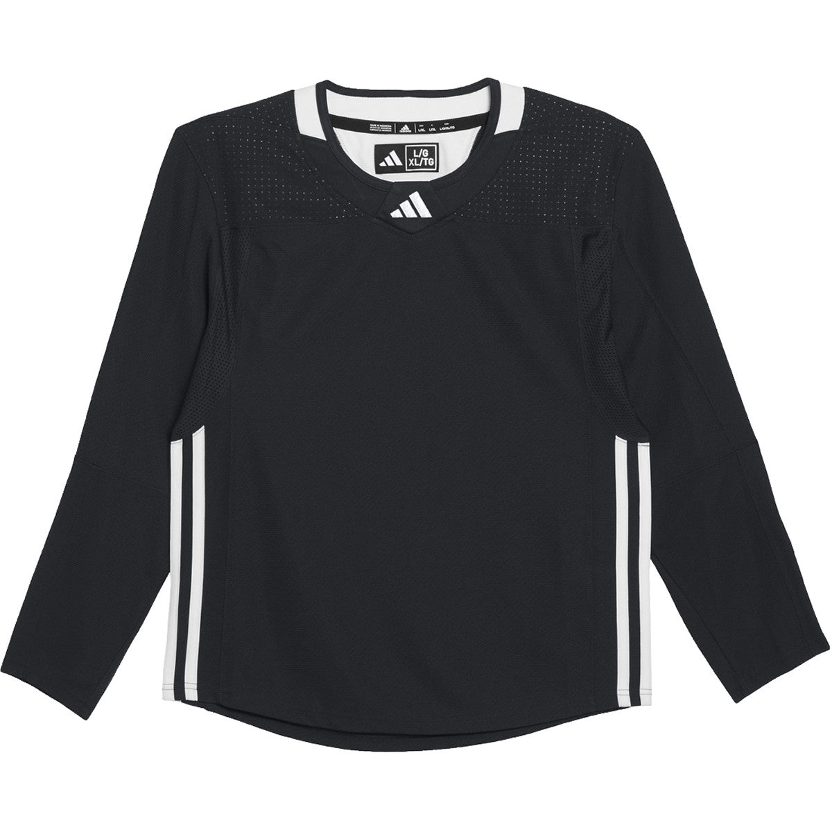 adidas Three Stripe Youth Hockey Goalie Jersey 2.0