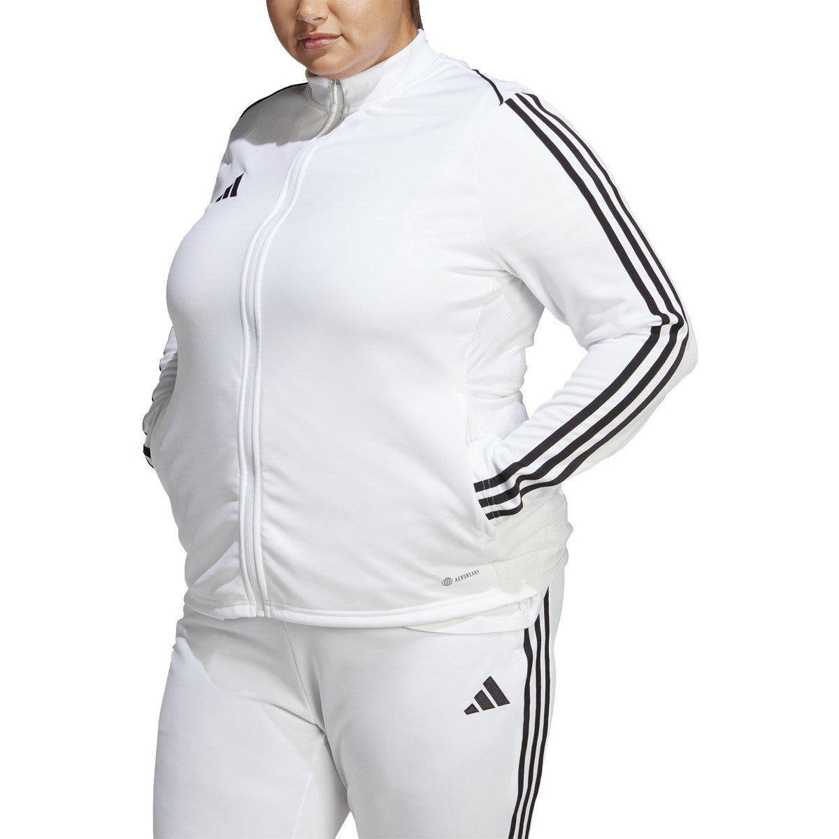 adidas Tiro 23 League Training Womens Plus Size Soccer Jacket