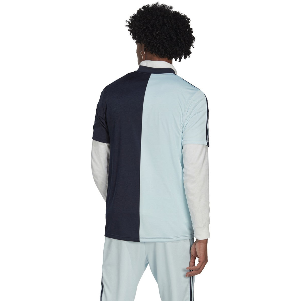 adidas Tiro Half & Half Mens Soccer Jersey