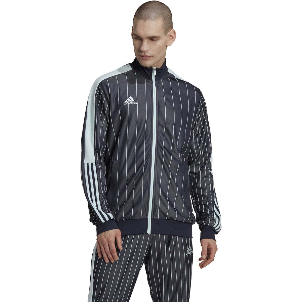 adidas Tiro Mens Pinstripe Track Jacket