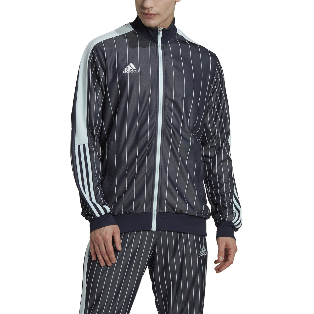 adidas Tiro Mens Pinstripe Track Jacket