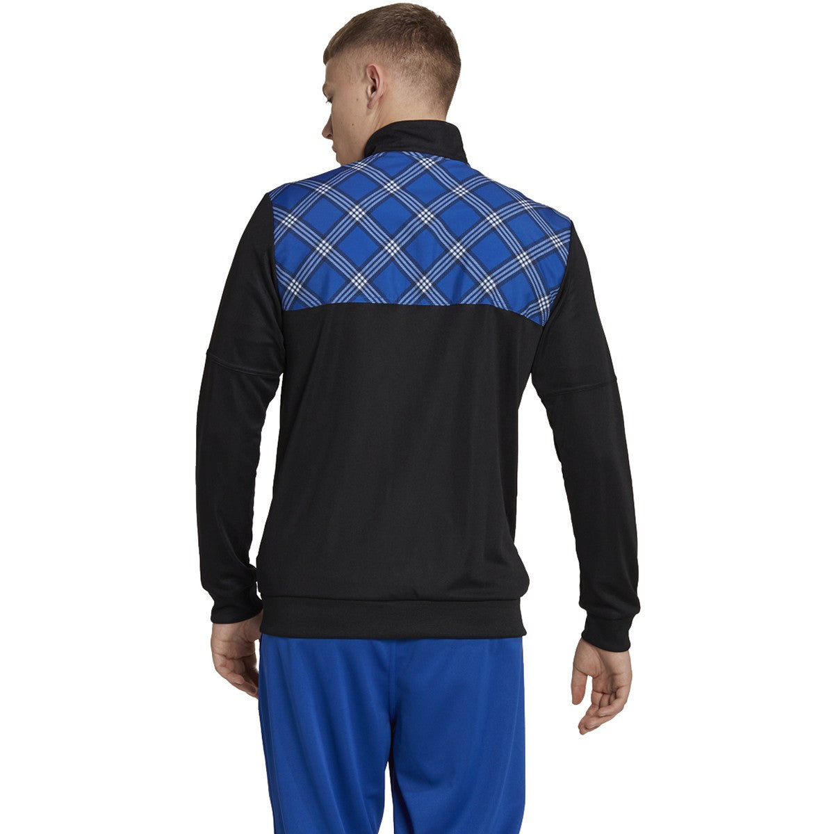 adidas Tiro Plaid Mens Track Jacket