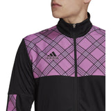 adidas Tiro Plaid Mens Track Jacket