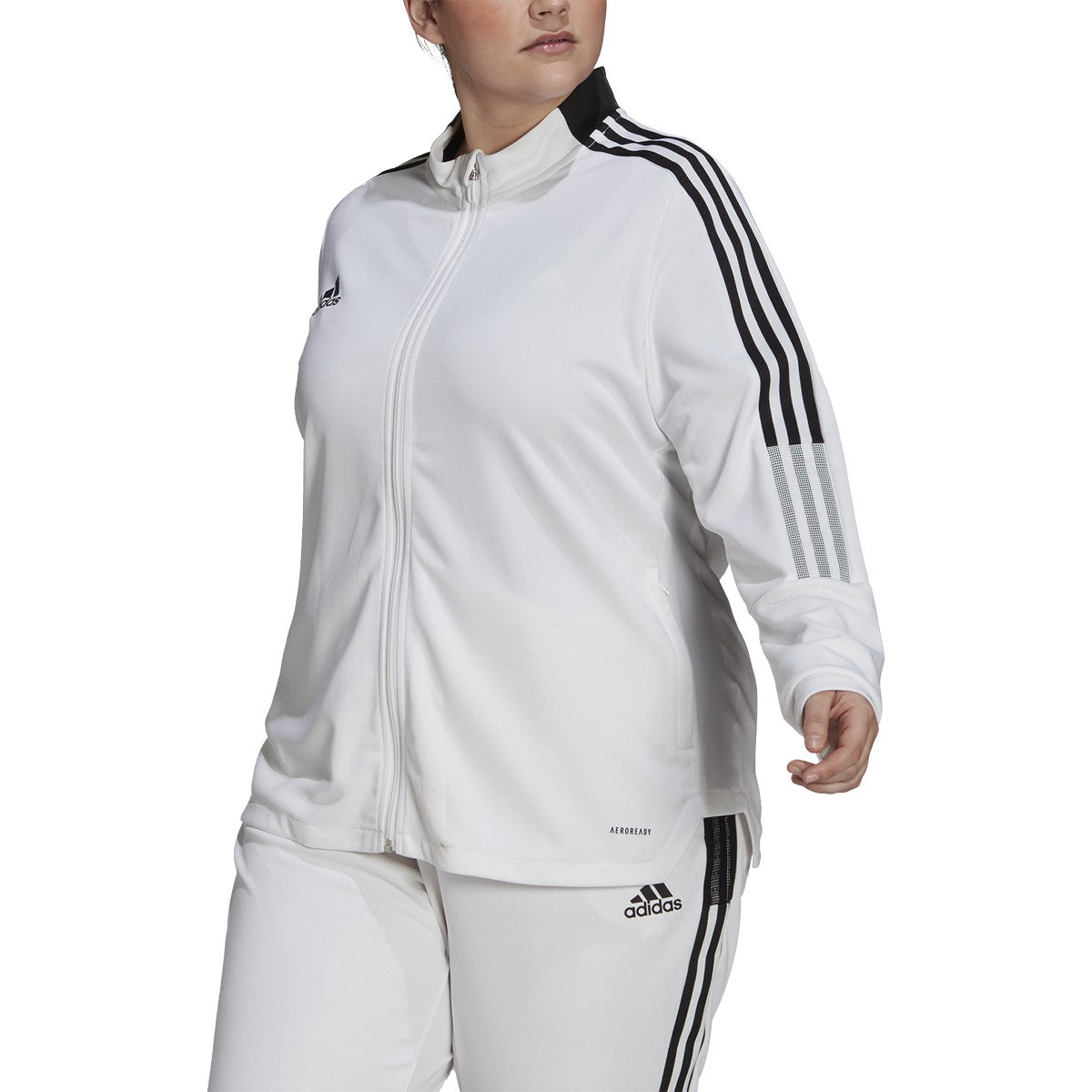 adidas Tiro Trackjacket Plus Size - Womens Soccer