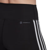 adidas Train Essentials 3 Stripe Womens Short Tights