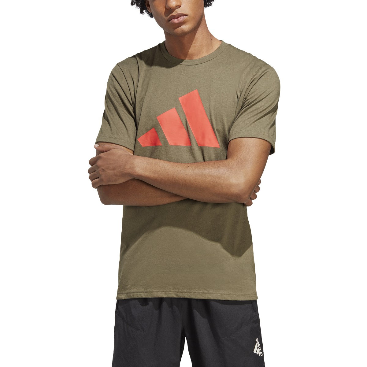 adidas Train Essentials Feelready Mens Training Logo Tee