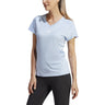 adidas Train Essentials Minimal V Neck Womens Tshirt