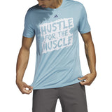 adidas Training Hustle For The Muscle Graphic Mens T-Shirt
