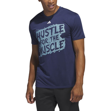 adidas Training Hustle For The Muscle Graphic Mens T-Shirt
