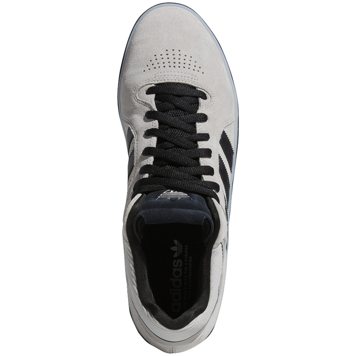 adidas Tyshawn Jones Mens Skate Shoes in Gray