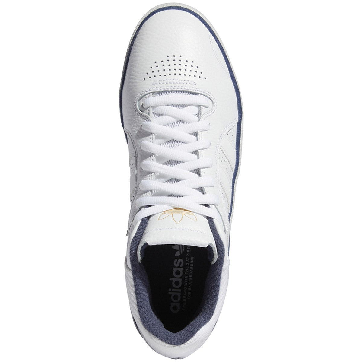 adidas Tyshawn Mens Skate Shoes in White
