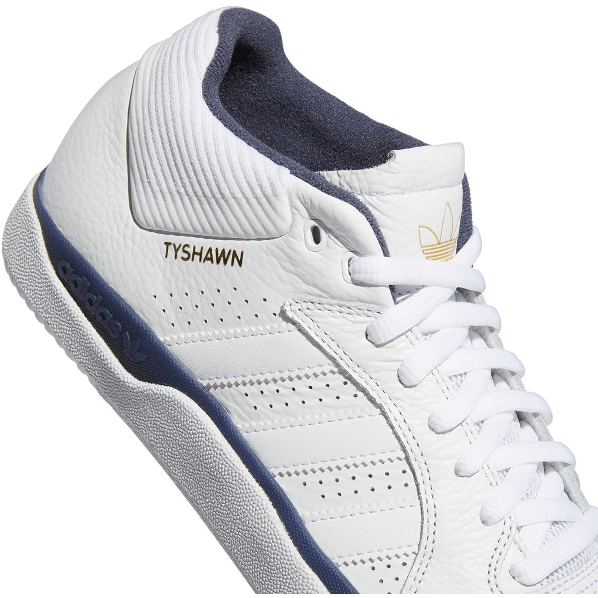 adidas Tyshawn Mens Skate Shoes in White